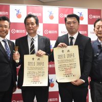 2022年度日本機械学会賞（論文）の受賞を飯田市長に報告いたしました！イメージ